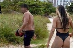 Девушка-боец ММА избила на пляже Рио-де-Жанейро сексуального извращенца