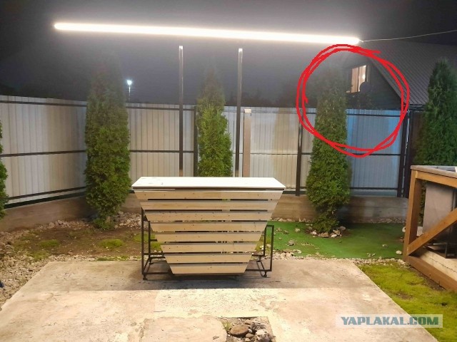 Открытая мангальная зона на участке