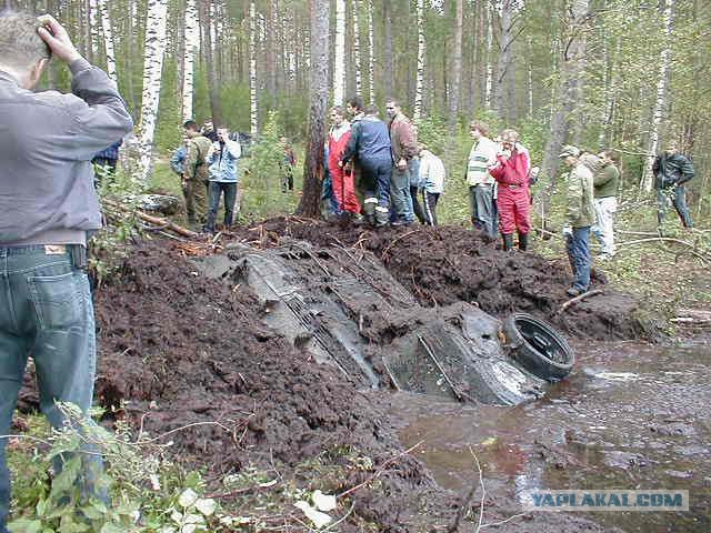 Как готовили танки к прохождению белорусских болот