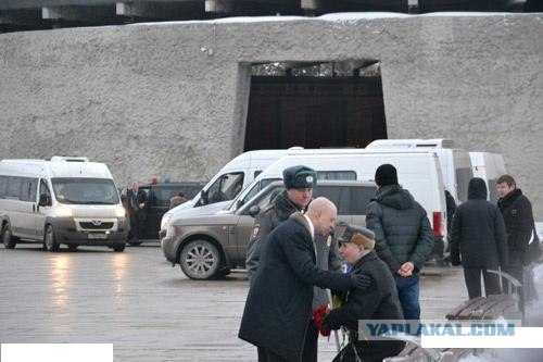 С Мамаева кургана выгнали ветерана