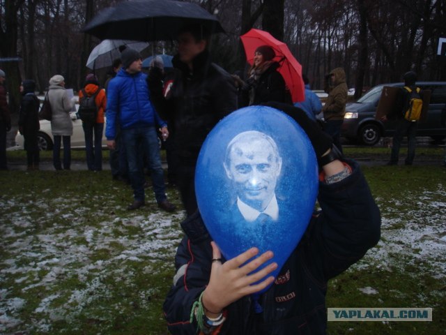 Фото с митинга в Мюнхене