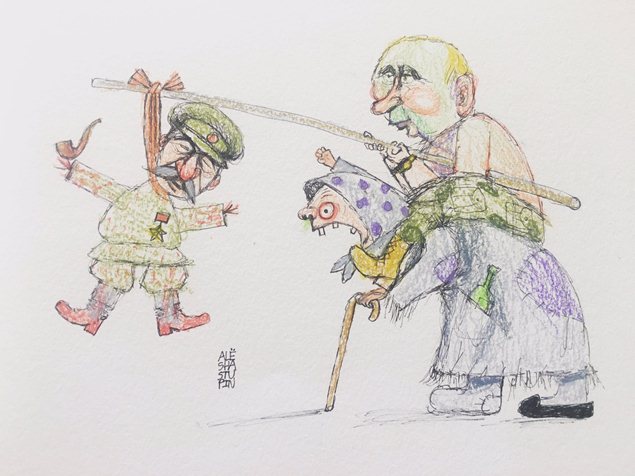 В Якутии установлен памятник Сталину