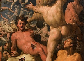 Замечательная картина «Марс и Венера» (1599 г.) голландского художника Корнелиса ван Харлема