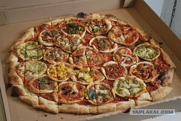 Как правильно разрезать пиццу