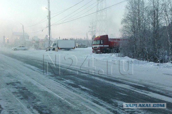 ЯНАО г.Ноябрьск, замерзают водители