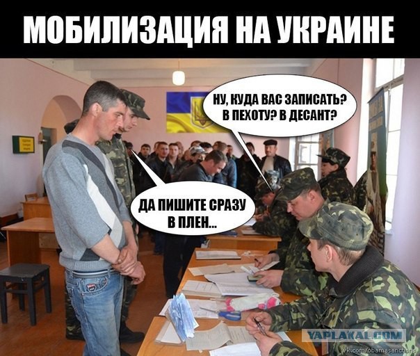 Новая мобилизация в Украине