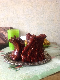 Рёбрышки к пиву, острые и сочные