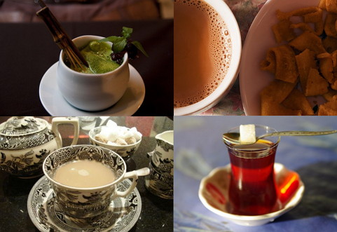 Как выглядит чашка чая в разных странах