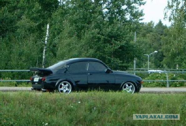 "Горячий" Saab-96(десяток фот)