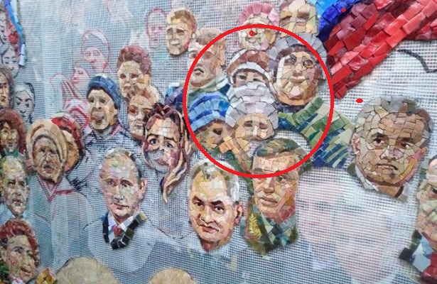 РПЦ объяснила изображение Путина в храме Минобороны