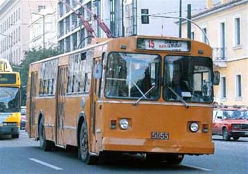 Троллейбус без рогов