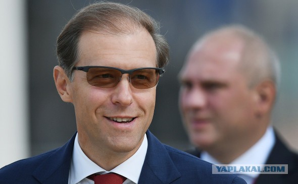 Путин критикует Мантурова