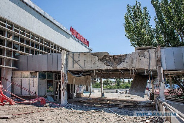 Донецк и Луганск, до и после войны