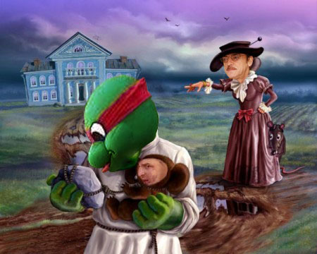 Фотожаба: Ниндзя и омон