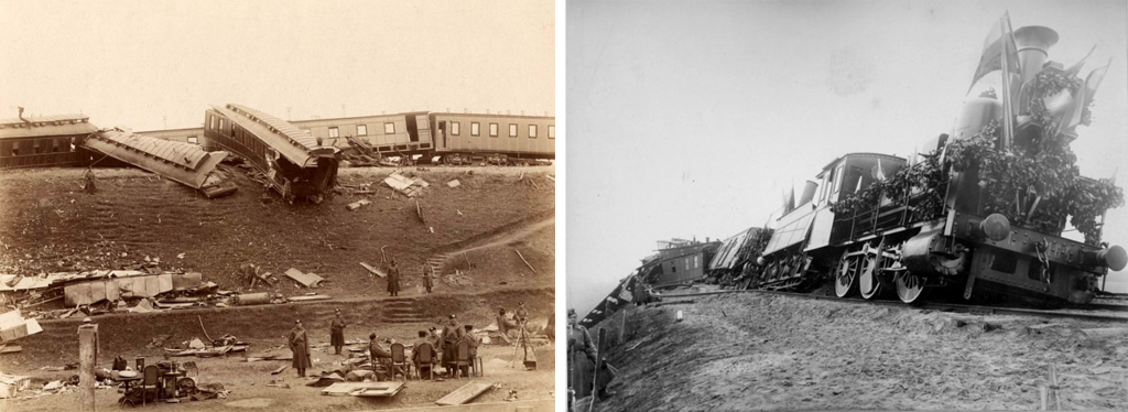 Императорский поезд в 1888. Императорский поезд в 1888. Крушение императорского поезда 1888. Императорский поезд в 1888. Императорский поезд в 1888.