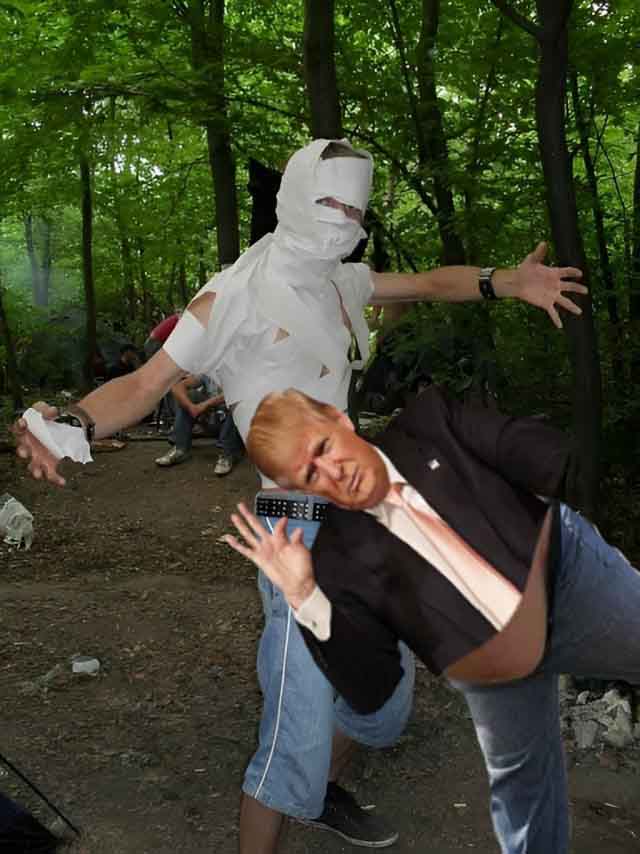 Фотожаба: Мумия
