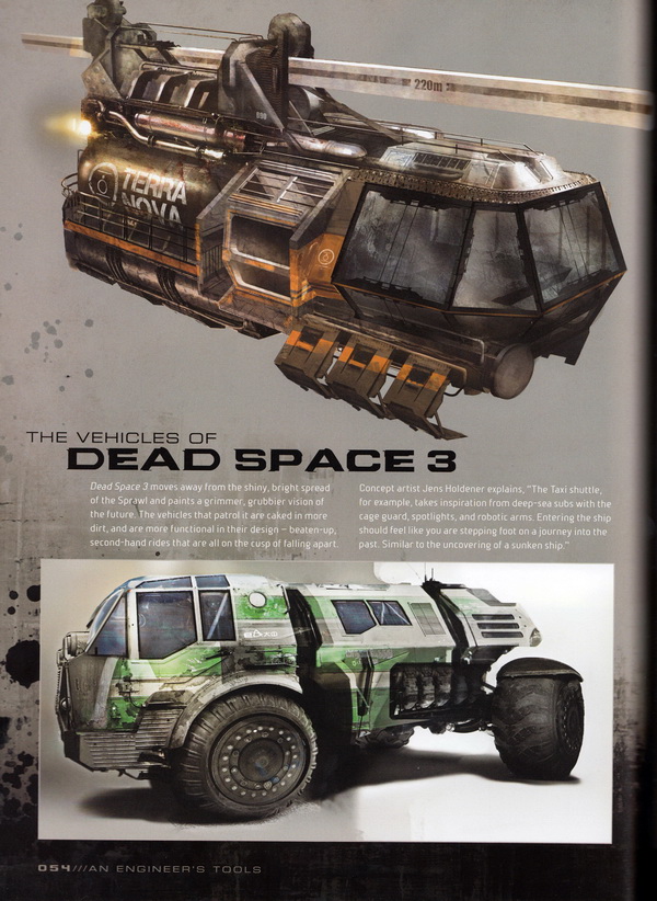 Страницы альбома "Art of Dead Space"