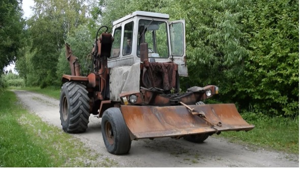 Уродец СШ-75 или самый  несуразный трактор Советского Союза