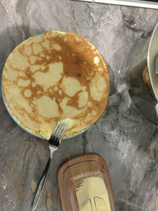 Как я блинчики готовлю