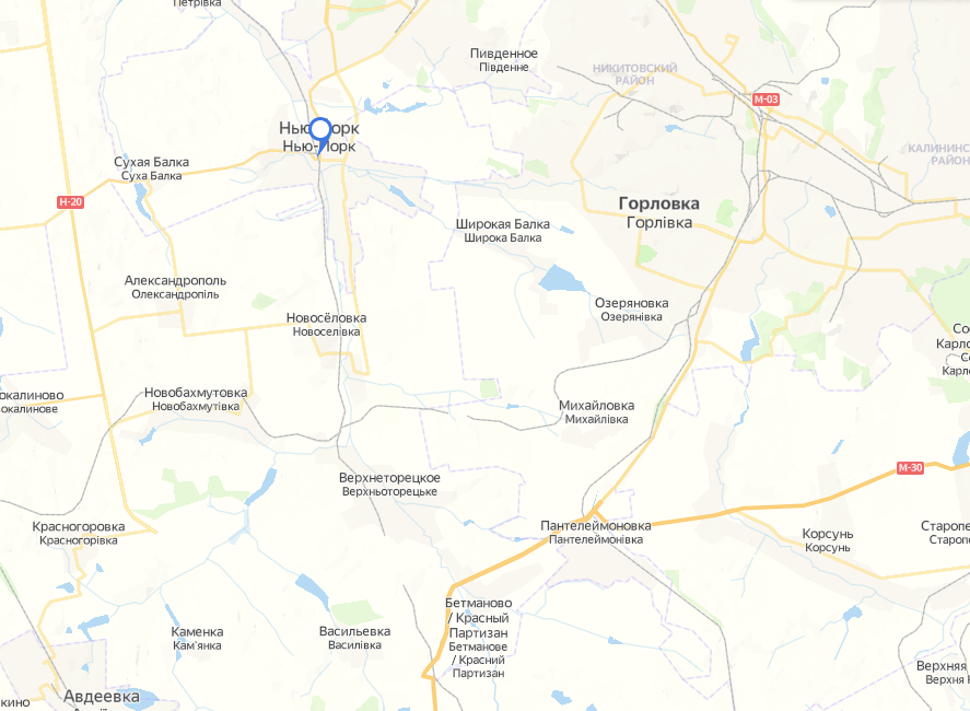 Донецк петровское на карте. Донецк петровское на карте