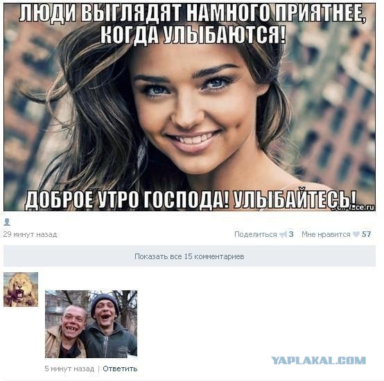 Смешные комментарии из социальных сетей
