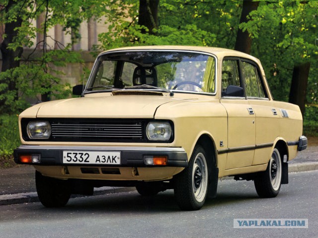 Москвич-412 на «пневме»