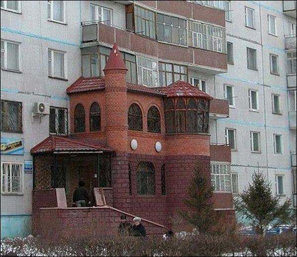 Теплый балкон с выносом