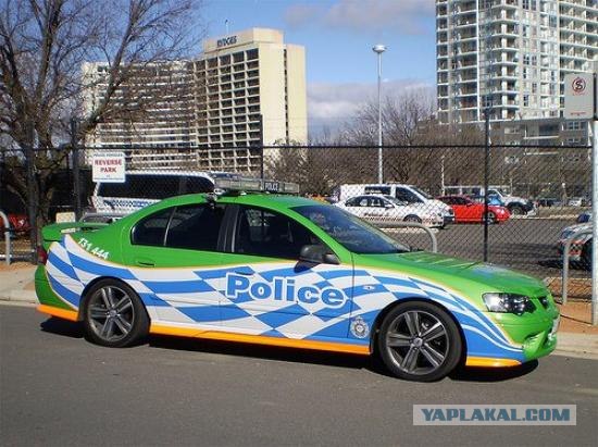 Самые крутые полицейские машины