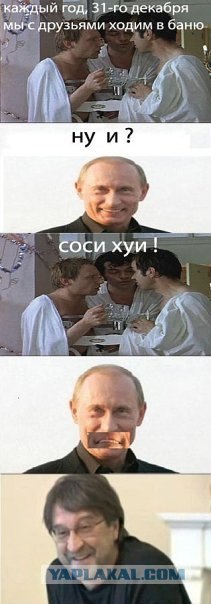 Шевчук и Путин (5 комиксов)