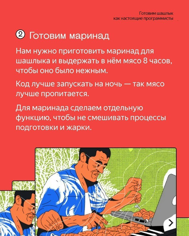 Первомай. Шашлык программиста