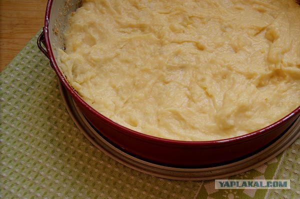Картофельная запеканка, С курицей, сыром и овощами