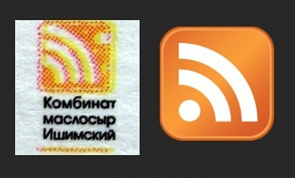 Немного похожих логотипов