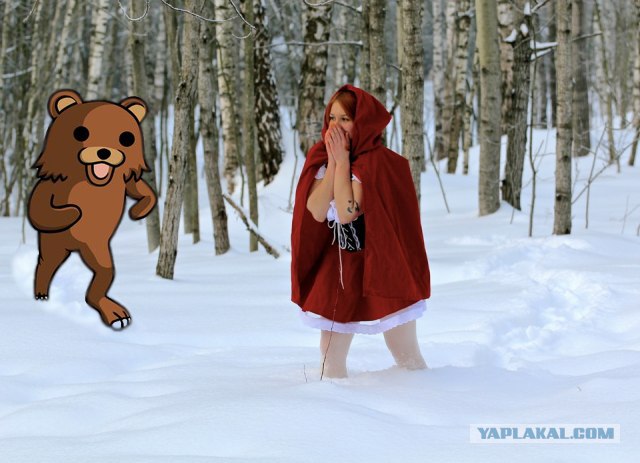 Фотожаба: "Заплутала"