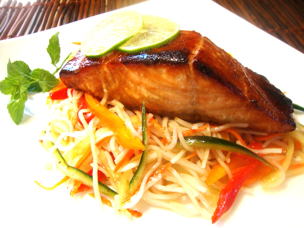 Рыба на парУ по-китайски