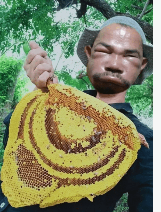 Даже пчелы боялись его