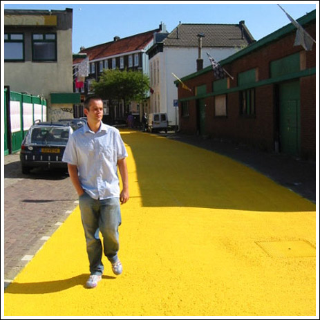Желтая дорога (11 фото)