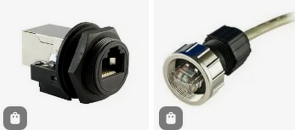 А RJ-45  сразу получился отлично