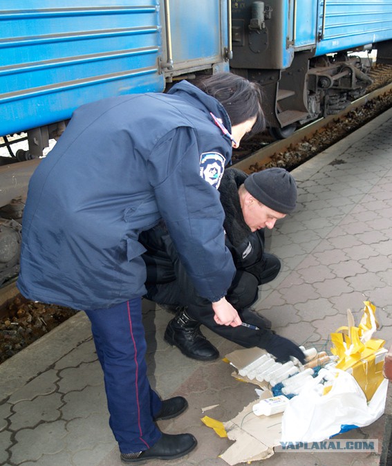 Милиция не пускает правосеков в Харьков