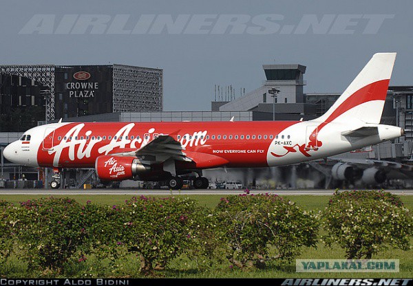 Пропал самолет малазийской авиакомпании AirAsia