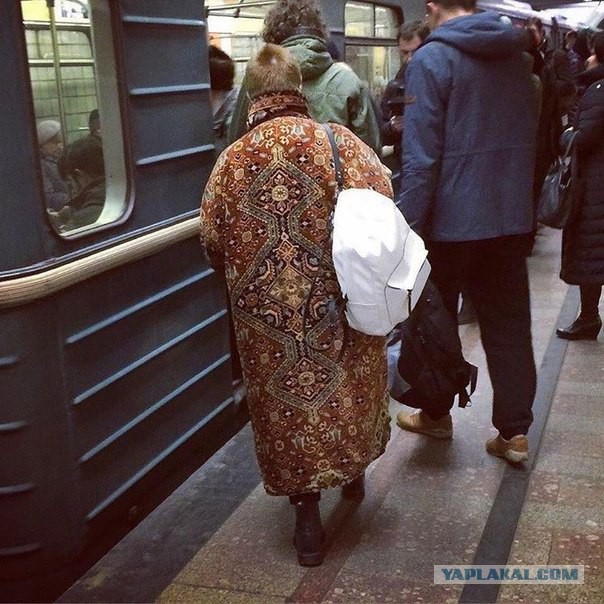 Метро и экстравагантные люди в нем