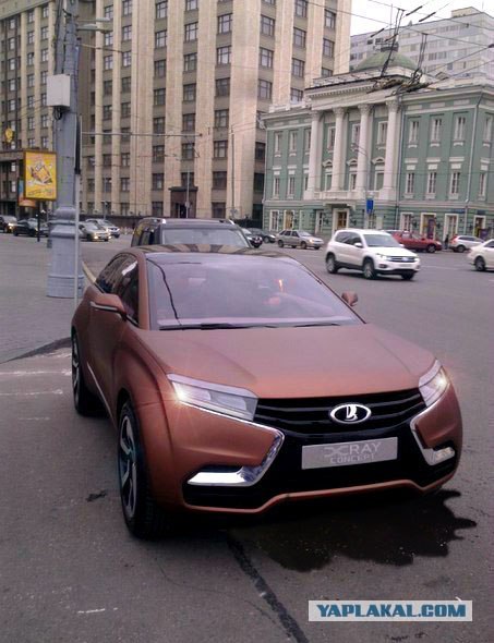Lada XRay концепт в Москве