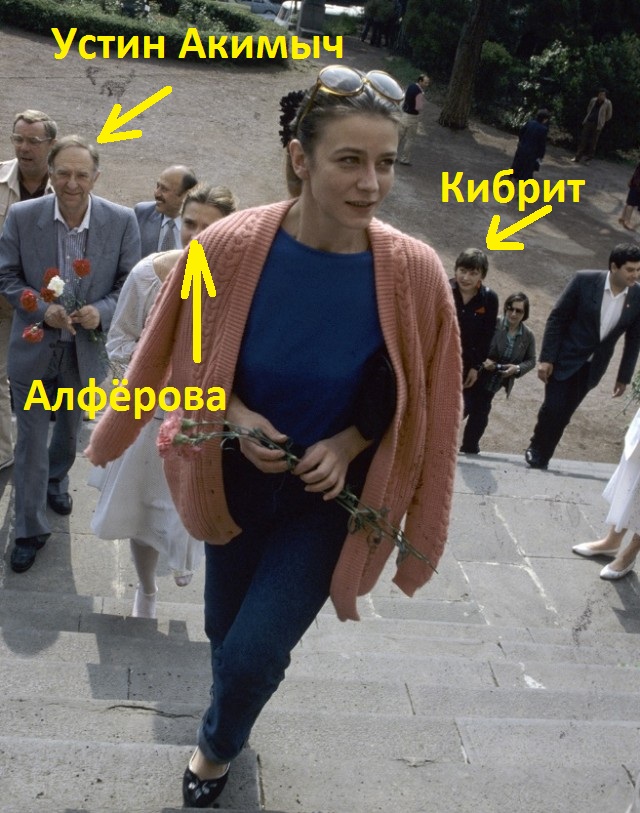 Интересные снимки известных людей
