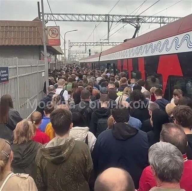 Коллапс в Питерском метро.