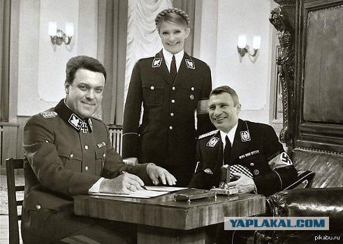 Яценюк приравнял Украину к фашистской Германии