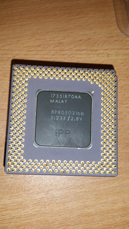 Капсула времени.Intel Pentium 2/1999 года.