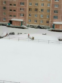 Майские забавы норильской детворы