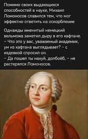 Какие факты из биографии Ломоносова не рассказывали в СССР