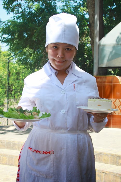 Как сдают экзамен профессию повара в Узбекистане