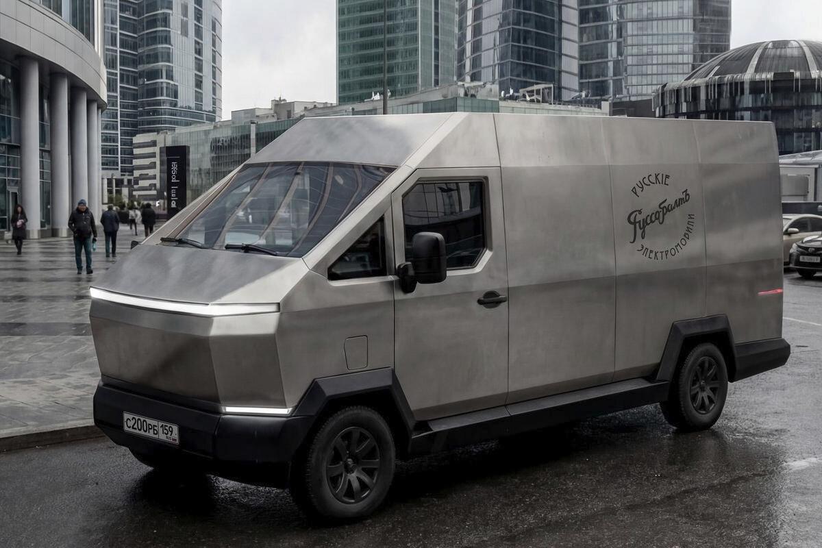 Компания из Перми запустит в производство фургон с дизайном «как у Кибертрака»