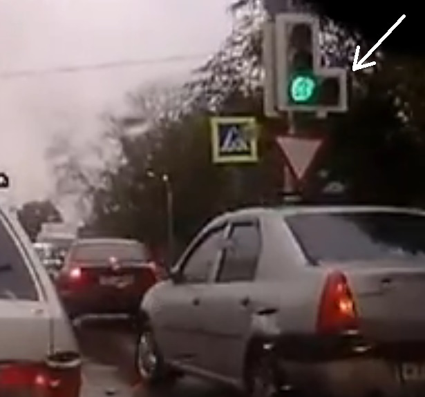 Быдло на Логане получило по заслугам